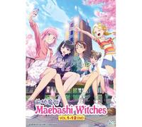 Maebashi Witches Vol.1-12 End English Subtitle - Dvd