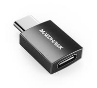 MaedHawk Bypass 2.0 Adaptateur - Activation CarPlay Moto & Déverrouillage Casque Bluetooth | Port Recharge USB-C