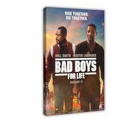 maehbya Poster du film Bad Boys for Life - Décoration de chambre à coucher, bureau, chambre - Cadeau - 50 x 75 cm