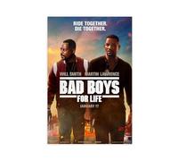 maehbya Poster du film Bad Boys for Life - Décoration de chambre à coucher, bureau, chambre - Cadeau - 50 x 75 cm