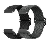 MaEiol 22mm Bracelet Nylon Tressés pour Xiaomi Watch S4 / Xiaomi Redmi Watch 5 Active/5 Lite/Amazfit Balance 2 /Amazfit Bip 6/Bip 5 Unity/GTR 4 /GTR 3 Pro, Bracelets Remplacement pour Hommes Femmes