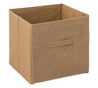 Paris Prix Boîte de rangement pliable "Jute" 31x31 cm Naturel