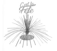 Maelsa® - Centre de table " C'EST LA FETE " décoration de table festif à l'age évennement (C'EST LA FETE)