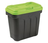 MAELSON Boîte Sèche Récipient de Stockage Pour Croquettes Vert/Noir, Env. 7,5 kg
