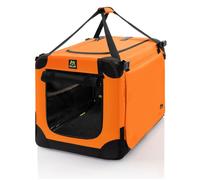 Maelson Soft Kennel orange fluo, 62 cm - cage de transport pliable pour chien