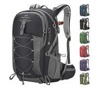 Maelstrom Sac à Dos de randonnée imperméable 40 l, 40L Noir, US Mixte