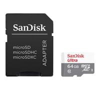 Mälukaart SanDisk Ultra microSDXC 64GB + SD Adapter (GN3MA)