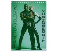 Männer und Eleganz - The Green Box (Tischkalender 2026 DIN A5 hoch), CALVENDO Monatskalender: Provokant. Stilvoll. Männlich. Dein Wandkalender für ein Jahr voller Begierde.