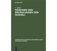 Märchen Und Erzählungen Der Suaheli