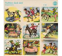 Märchentante Margit Seeber - Seeber, Märchentante Margit / Tischlein deck dich / Bildhülle mit Original Kunststoff-Innenhülle / Tempo Märchen Schallplatten 4069 / Deutsche Pressung / 7 Zoll Vinyl Single Schallplatte /