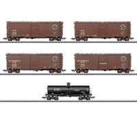 Märklin 045667 Wagon de marchandises CA H0 jeu de wagons de marchandises américains Southern Pacific - 5 pièces