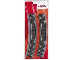 Märklin - 20230 - Rails courbes - R2 / 30° - 3x 24230