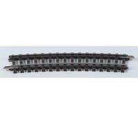 Rail courbe Rayon:424.6 mm 15 ° Märklin 2233 10 pc(s)