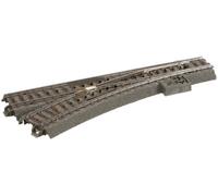 Aiguillage, à gauche H0 Longueur: 188.3 mm Rayon:437.5 mm 24.3 ° Märklin 24611 1 pc(s)