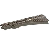 Aiguillage, à droite H0 Longueur: 188.3 mm Rayon:437.5 mm 24.3 ° Märklin 24612 1 pc(s)