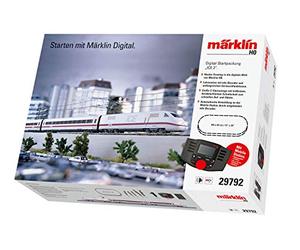 Märklin 29792 - Kit de démarrage numérique Ice 2, Voie H0 modèle ferroviaire, Nombreuses Fonctions sonores, avec Station Mobile et Rails de Voie C, Divers