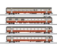 Märklin 42190 Lot de 4 voitures de voyageurs Swiss Express de la SBB
