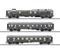 Märklin 42490 SET de 3 wagons de train rapide H0 PwPost4ü-28 de la DRG