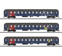 Märklin 42698 SET de voitures de voyageurs BCM H0, 2e classe de DSB