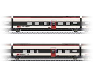 Märklin 43461 H0 SET supplémentaire 1 pour Giruno de la SBB B(B11) 2. t C(B10) 2.classe
