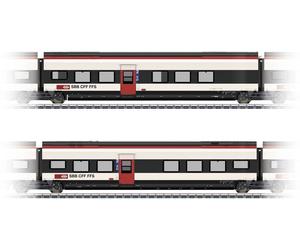 Märklin 43462 H0 SET supplémentaire 2 pour Giruno de la SBB D(B9) 2. t E(B8) 2.classe