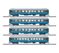 Märklin 43787 Lot de 4 voitures de voyageurs B1 de la SJ H0