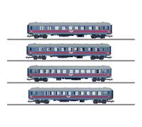 3 voitures voyageurs type A et B, pour train "Inter-Regio", SJ, Ep. V - MARKLIN