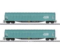 Märklin 47164 SET de 2 wagons à glissières de la SNCB H0