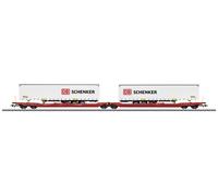 Märklin Wagon H0 Doppel-Taschenwagen 47470 Sdggmrss 738 Neuf, emballage scellé