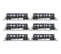 Märklin 47546 SET de 6 wagons-citernes H0 Zans de la GATX