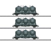 Märklin 48264 H0 Coffret de 3 wagons silos à poussières Kds 67 de la DB (48264)