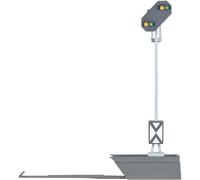 Märklin - 74380 - Modélisme Ferroviaire - Élément d'éclairage et de Signalisation - Signal Lumineux Avancé
