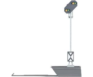 Märklin - 74380 - Modélisme Ferroviaire - Élément d'éclairage et de Signalisation - Signal Lumineux Avancé