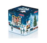 Märklin- Z Weihnachtsstartpackung Père Kit de démarrage de Noël, Train Miniature avec Locomotive et Chariot, Piste Z, Simple, 81845, Multicolore, Mini