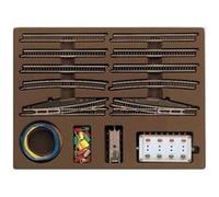 Modélisme ferroviaire - MÄRKLIN - 8191 - Kit de base avec aiguillages électromagnétiques