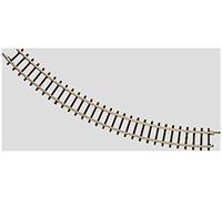 Märklin - 8510 - Modélisme Ferroviaire - Rail - Courbe - 45° - R195 mm