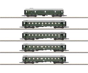 Märklin 87620 SET de 5 wagons à train rapide type de construction unitaire 1928 à 1930 de la DB