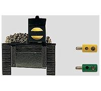 Märklin - 8931 - Modélisme Ferroviaire - Élément d'éclairage et de Signalisation - Butoir avec Signal Éclairé
