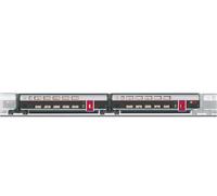 Märklin Ensemble de Chariots complémentaires 2 pour TGV INOUI - Voie H0 - Numéro d'article 43438 - avec éclairage