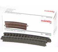 Märklin H0 24215-S voie C courbe R2 = 437,5 mm / 15° (6 pièces) - NEUF + emba...