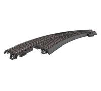 Märklin Aiguillage Voie C 24771 à franchissement rapide à gauche H0 avec ballast