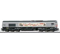 Märklin H0 39071 - Locomotive Diesel Class 66 mfx+, Son, Générateur De Fumée