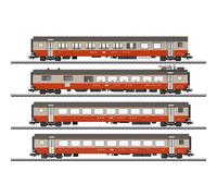 Märklin H0 42190 - Set De Wagons De Passagers Swiss Express, Ép. IV Neuf