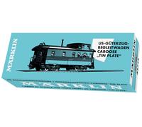 Märklin H0 45713 Voiture d'accompagnement américaine Caboose "Tin Plate" - NE...