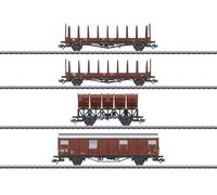 Märklin H0 46662 - Ensemble de Wagons de Marchandises, DB, Ep. III Produit Neuf