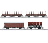 Märklin H0 46664 - Ensemble De Wagons De Fret, DB, Ép. IV, 4 Pièces Neuf