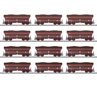 Märklin H0 46670 Set de Wagons Auto-décharge Falns 182 (12) Ép. VI Neuf