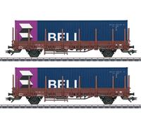 Märklin H0 46939 Set De Rungenwagen Kbs, NS, BELL, Ép. IV, Neuf