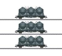 Märklin H0 48264 - Ensemble De Wagons Aspirateurs Kds 67, DB, Ép. III Neuf