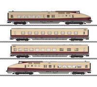 Märklin H0 - Diesel VT 18.16-4 pièces - Décodeur numérique mfx+ - Entraînement Haute Performance - Éclairage intérieur LED - Epoque VI - 38175